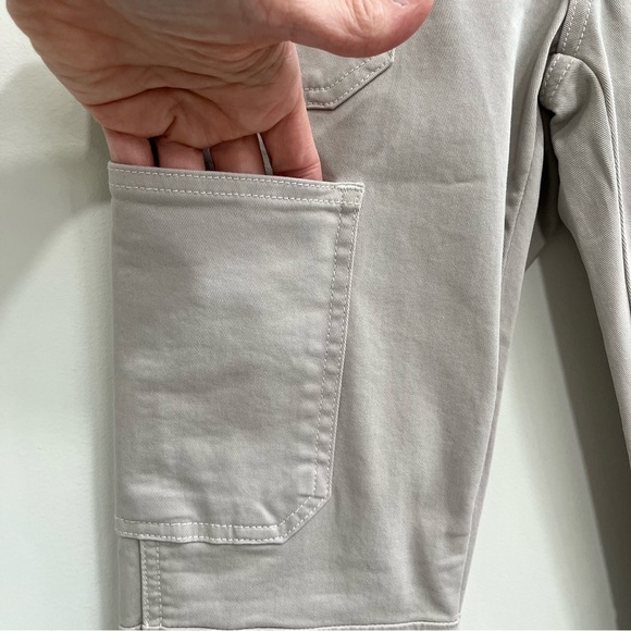J Brand skinny utility driftwood light tan skinny cargo pants size 26 - Picture 6 of 11